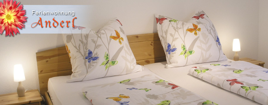 Das Schlafzimmer der Ferienwohnung 2
