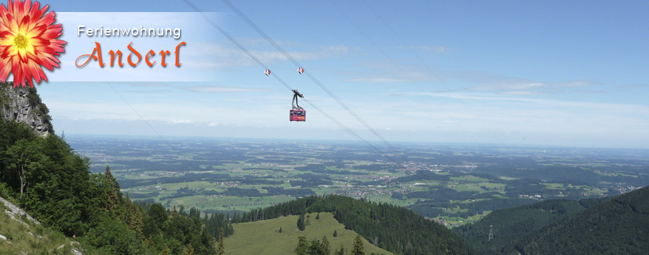 Fahrt auf den Hochfelln